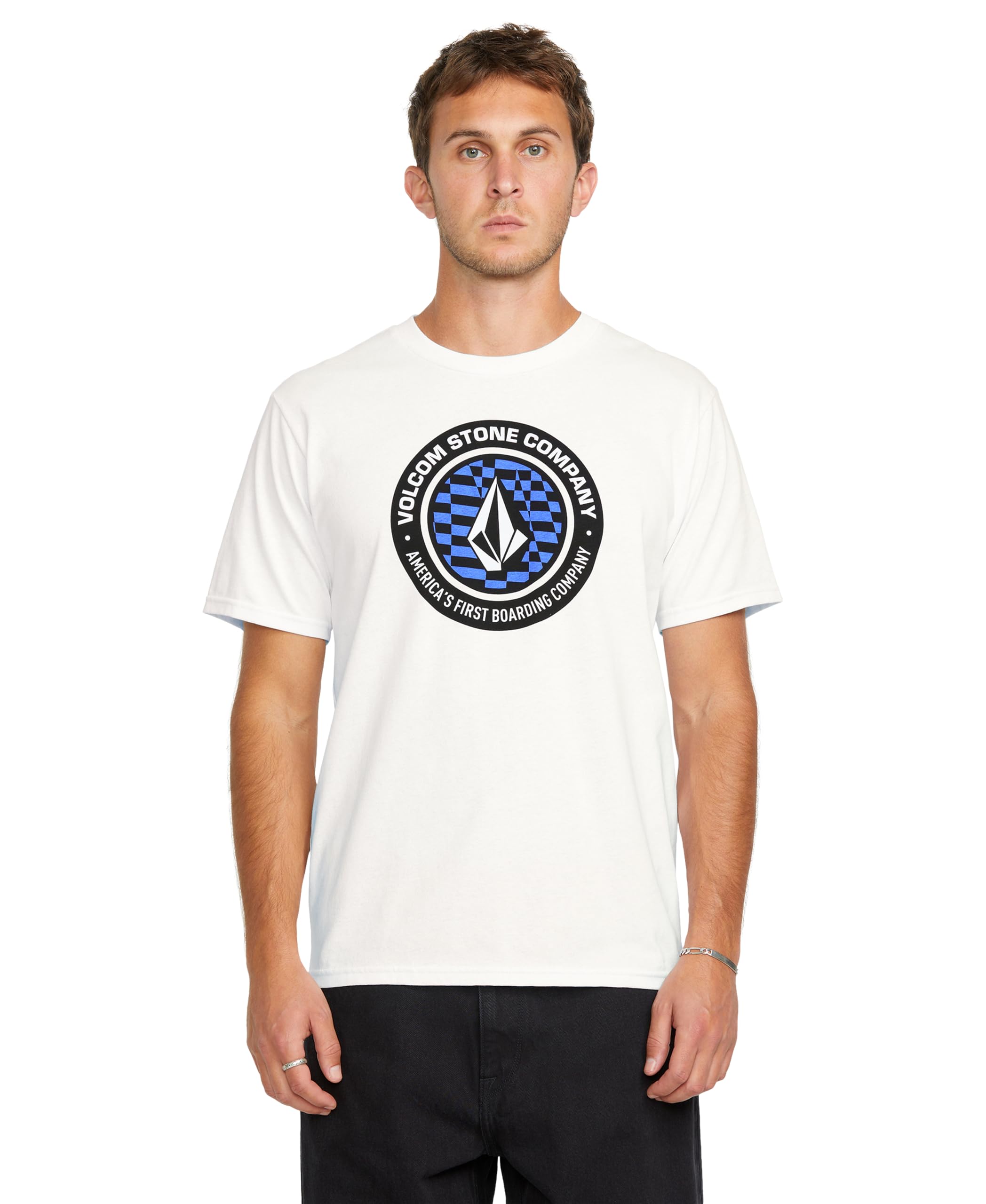 Volcom Stoney Circle Short Sleeve tee Stoney Circle - Camiseta de Manga Corta Hombre