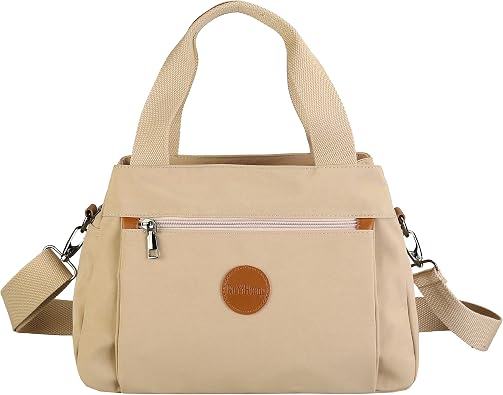 Womens Shoulder Handbag Purses Multi-layer Lightweight Crossbody Bag Top Handle Tote Bag Travel Satchel Bag