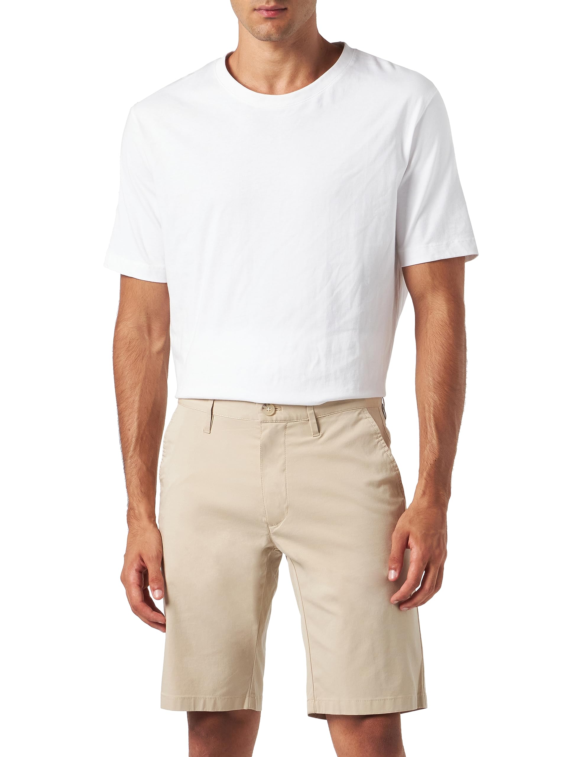 s.Oliver Men's Chino Short Chino Shorts, Brown, 34