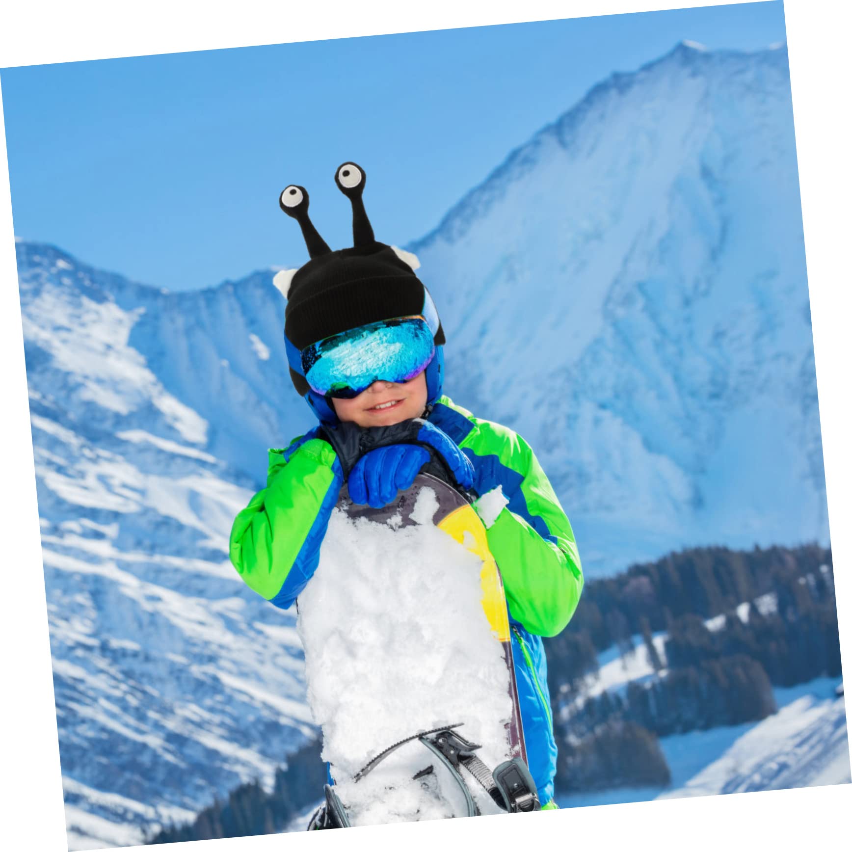 BESPORTBLE 3pièces Housse De Casque De Ski Lavable Protection Personnalisée pour Casque De Neige Accessoire pour Sports Hiver