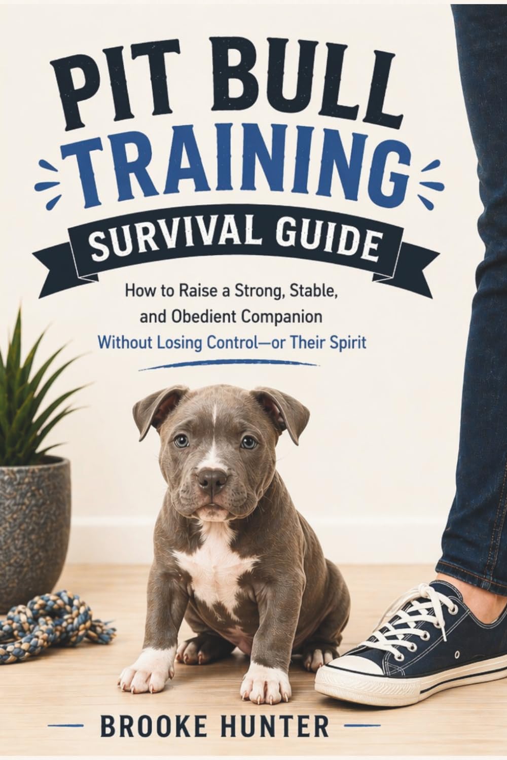 Pitbull Training Survival Guide: How to Raise a Calm, Confident, Well-Behaved Pitbull Without Power Struggles or Mixed Signals (Dog Training Survival Guide Series)