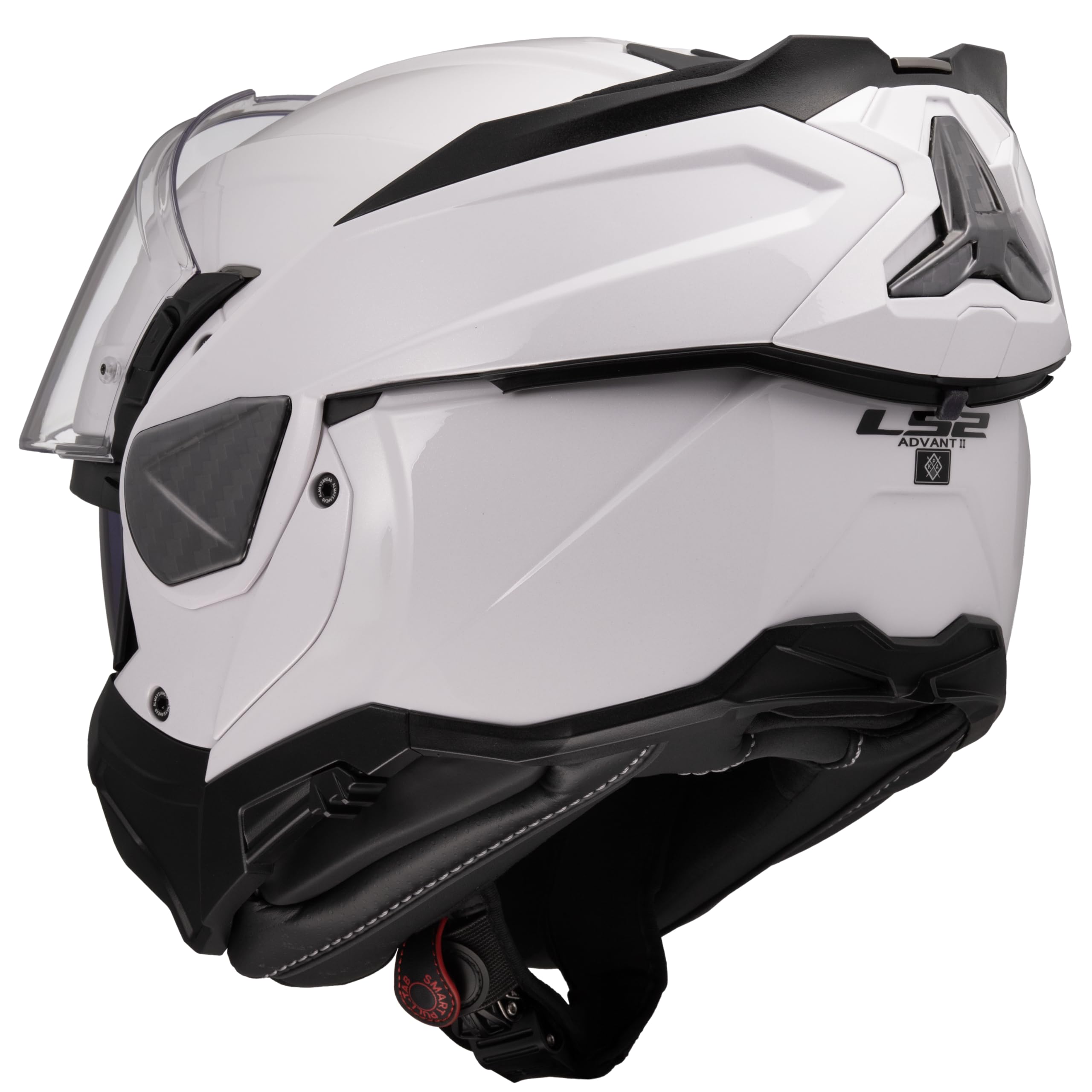 LS2, Casque Moto Modulable ADVANT II Solid Gloss White