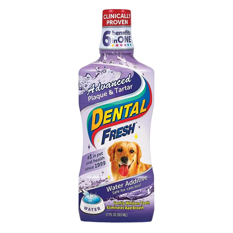 Aditivo Dental para Água Dental Fresh Advanced para Cães e Gatos, Higiene Oral, 450 mL