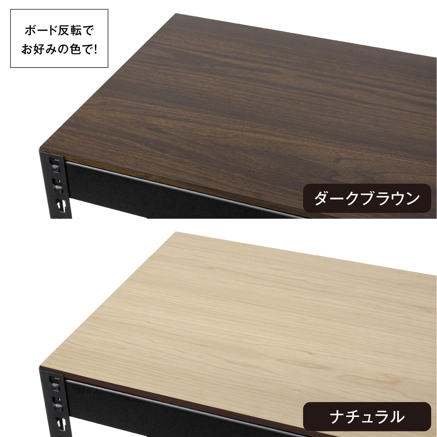 Amazon.co.jp: メタル&ウッドラック(Metal&Wood Rack) テレビ台 55型