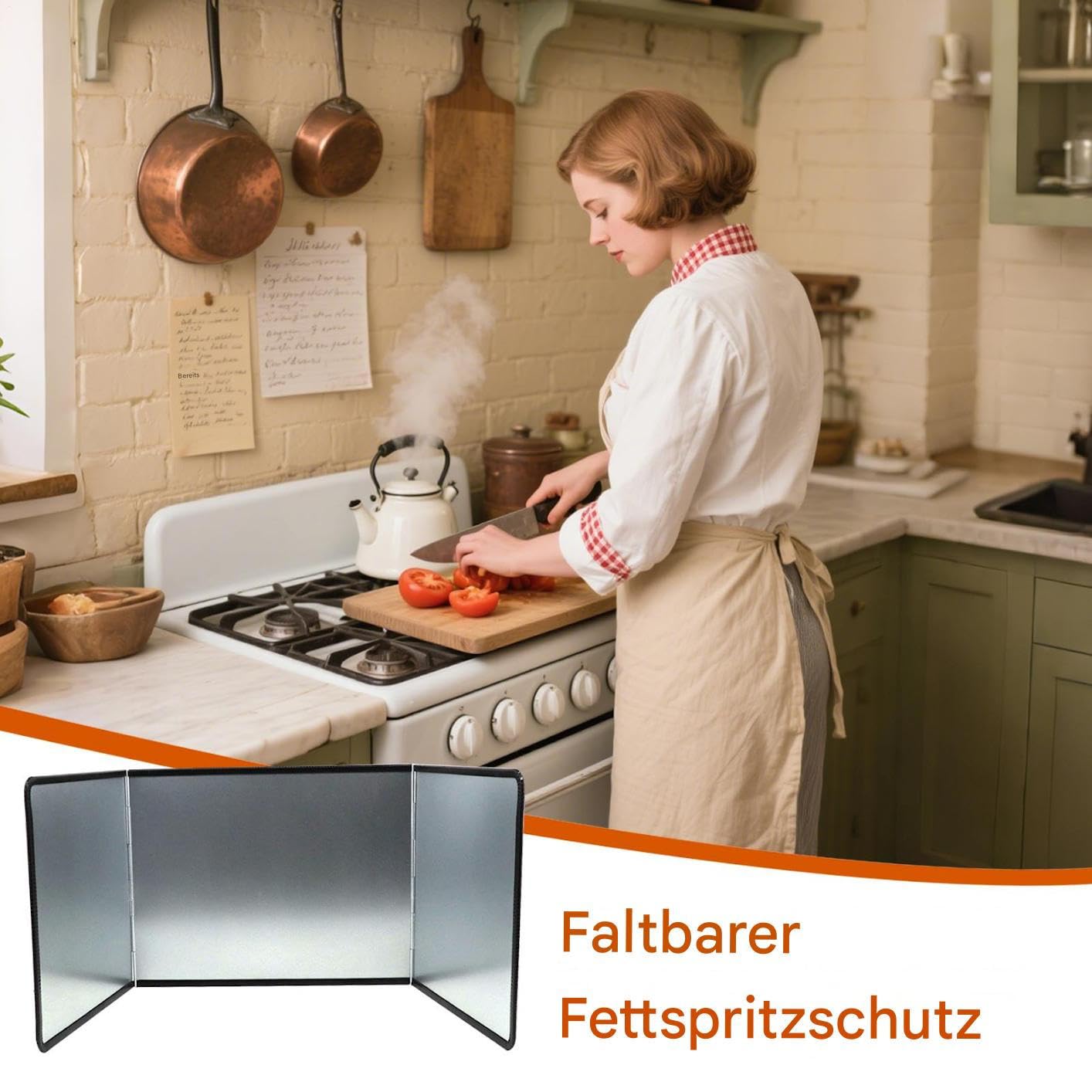 Protector De Salpicaduras Pantalla Antiaspersion | Protector Plegable Aislamiento Térmico Cocina Encimera Pared Alimentos