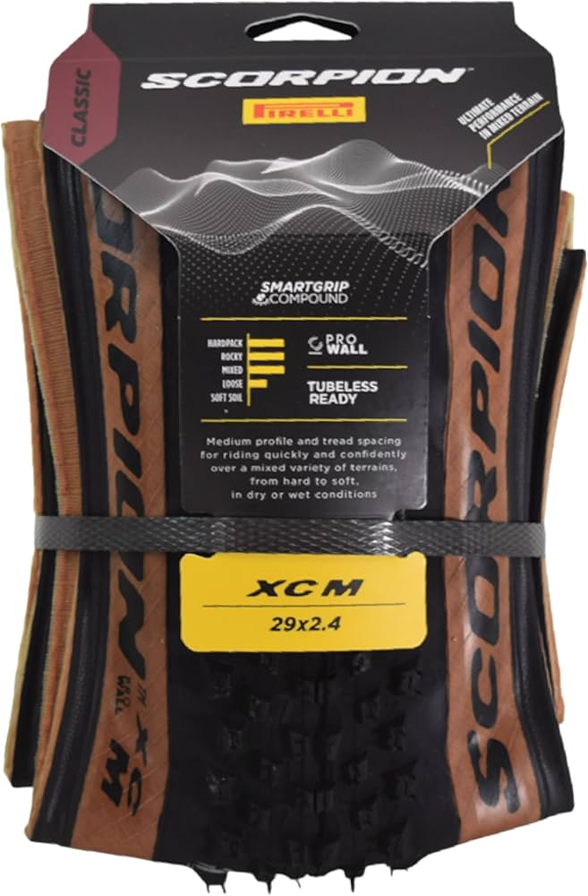 Amazon.com : Pirelli Scorpion Sport XC M Classic Tan-Wall Bicycle