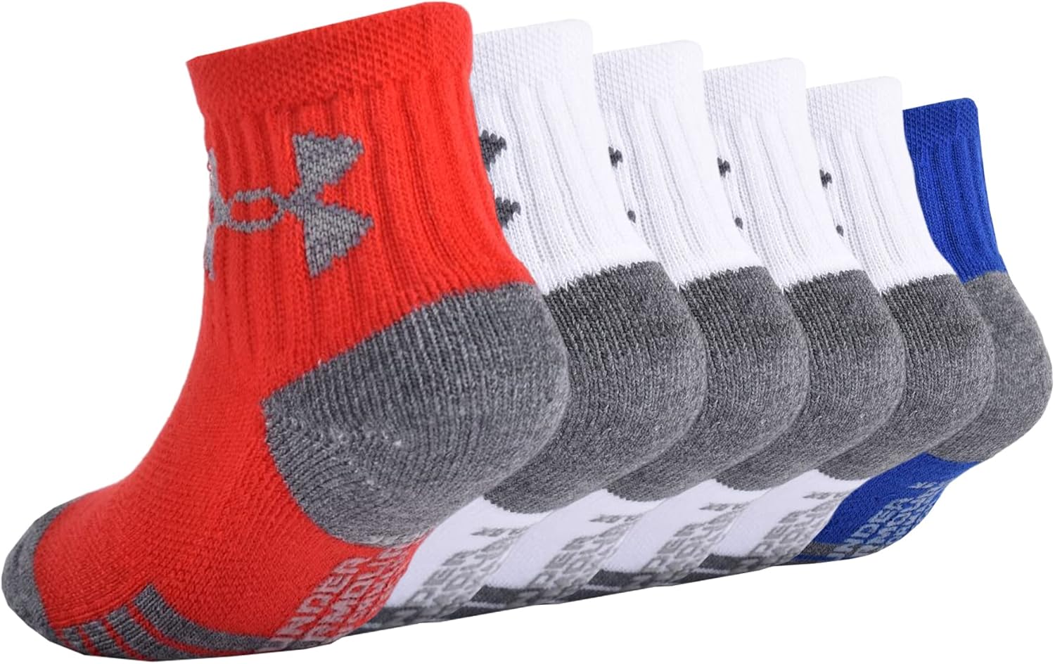 Under Armour Baby Boys' Quarter Socks (Multi-Pack) - Image 4