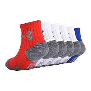 Under Armour boys Multi Pack Quarter Sock