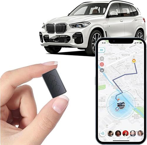 Miniatura 1 de Mini rastreador GPS para vehículos, rastreador GPS de automóvil, dispositivo de seguimiento GPS magnético en tiempo real portátil para automóvil,