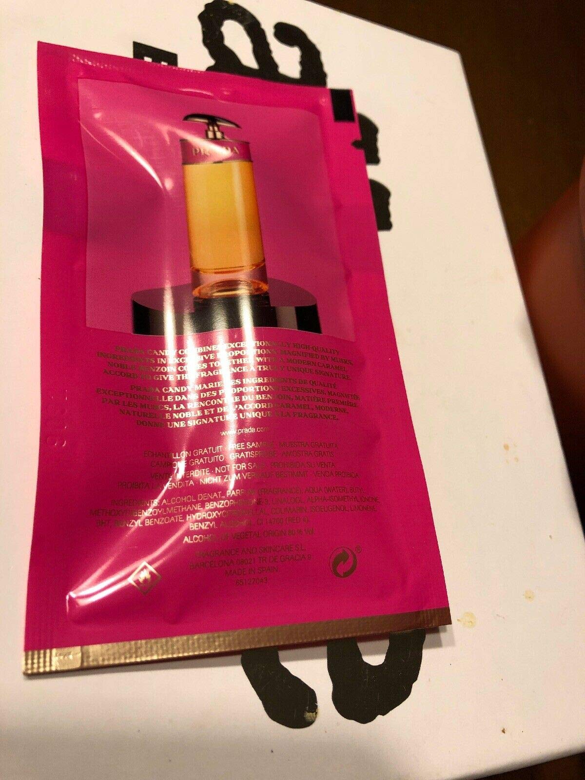 PRADA CANDY by Prada EDP Womens Perfume Spray Sample 1.5ml/.05oz X1 Sealed