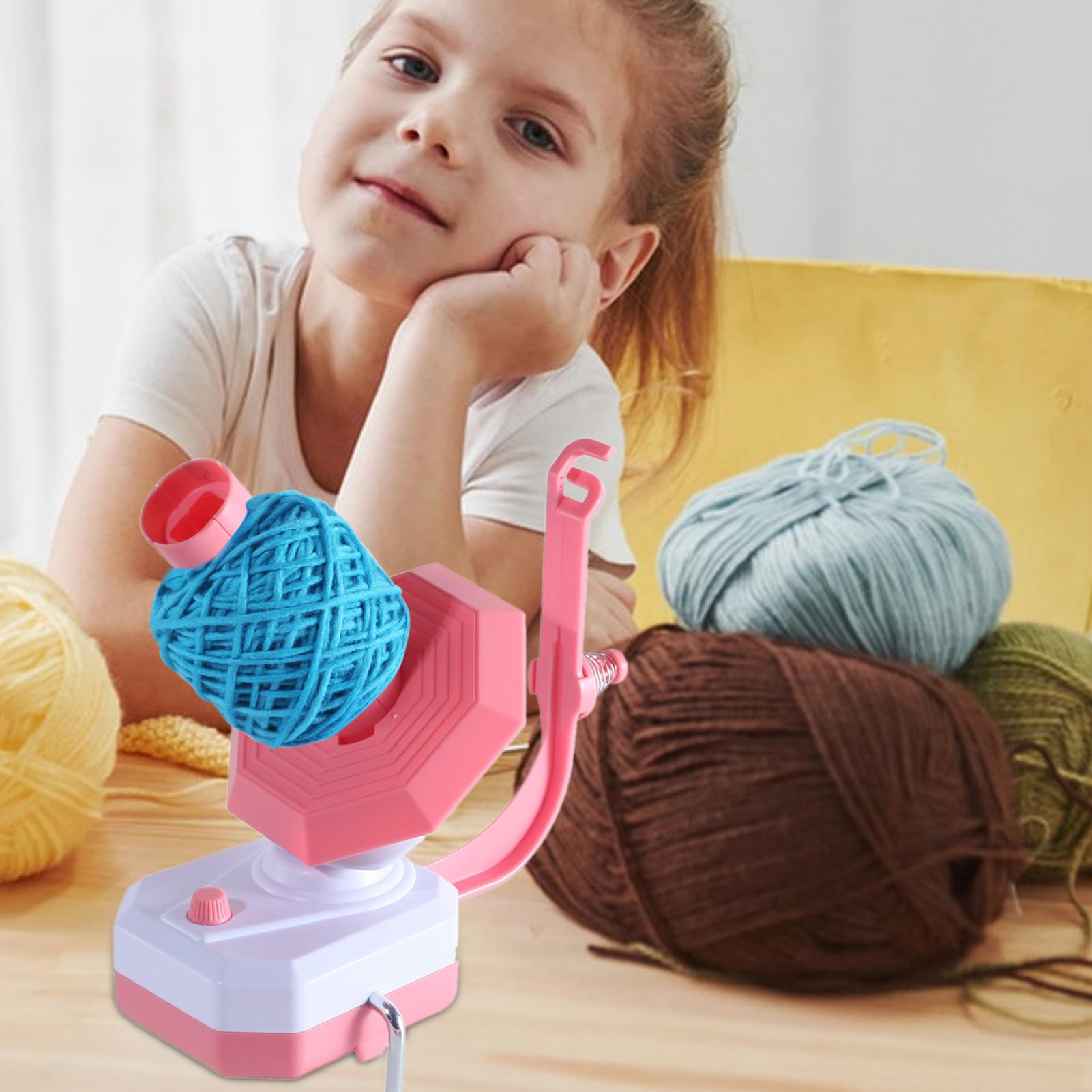 Yarn Winder - Electric String Winder | Avvolging A Di Tessitura Regolabile, Avvolgitore Automatico Per L'uncinetto, Maglieria, Cucito