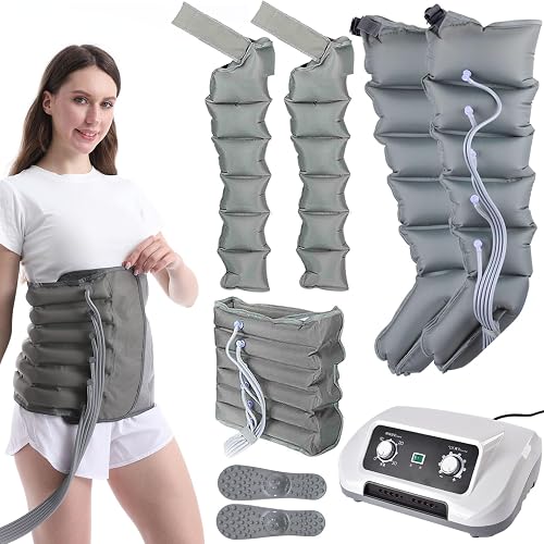 Electric Leg Air Compression Massager, 4 6 Cavity Lymphat…