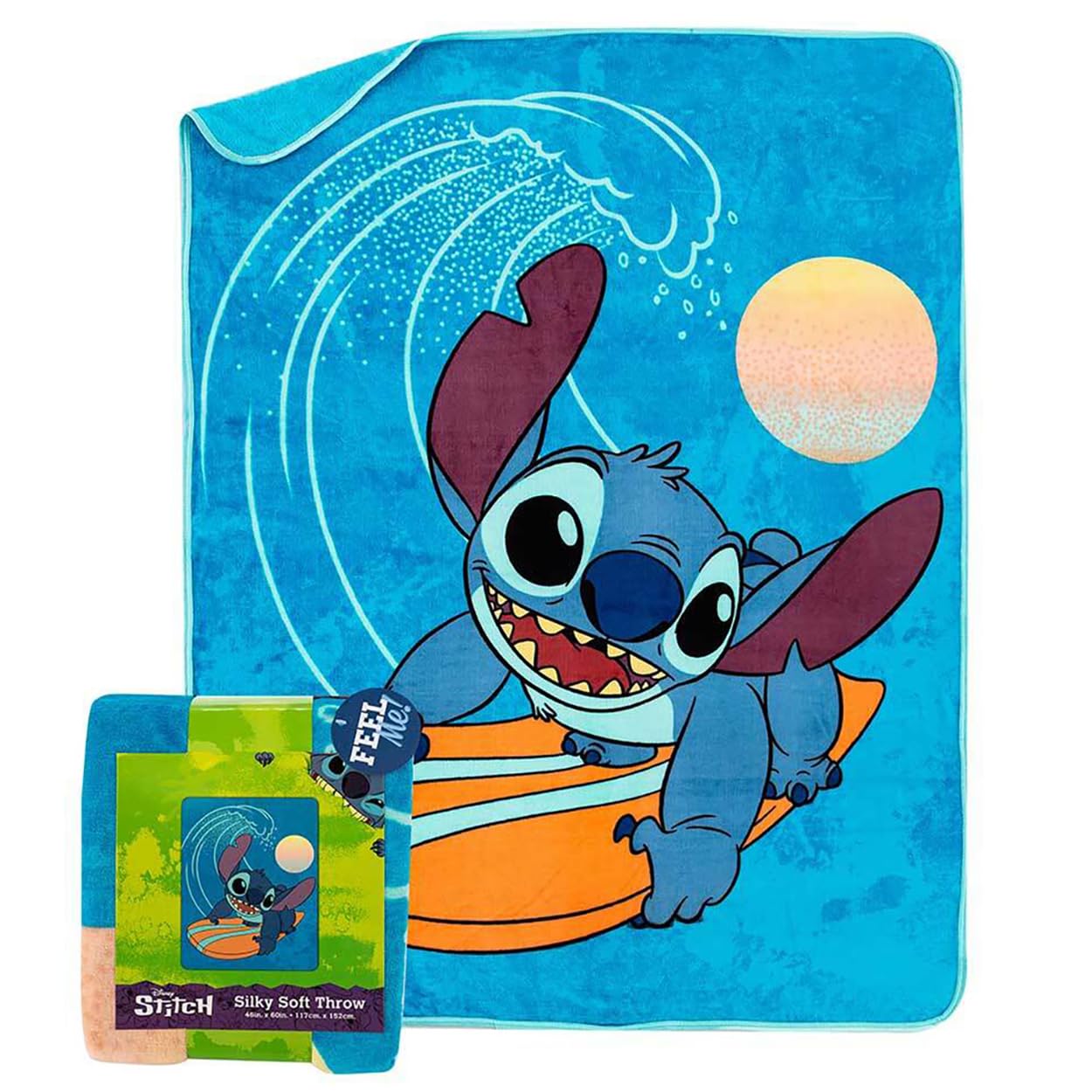 Cobertor Northwest Lilo E Stitch Silk Touch, 50 X 60, Candy | Frete grátis