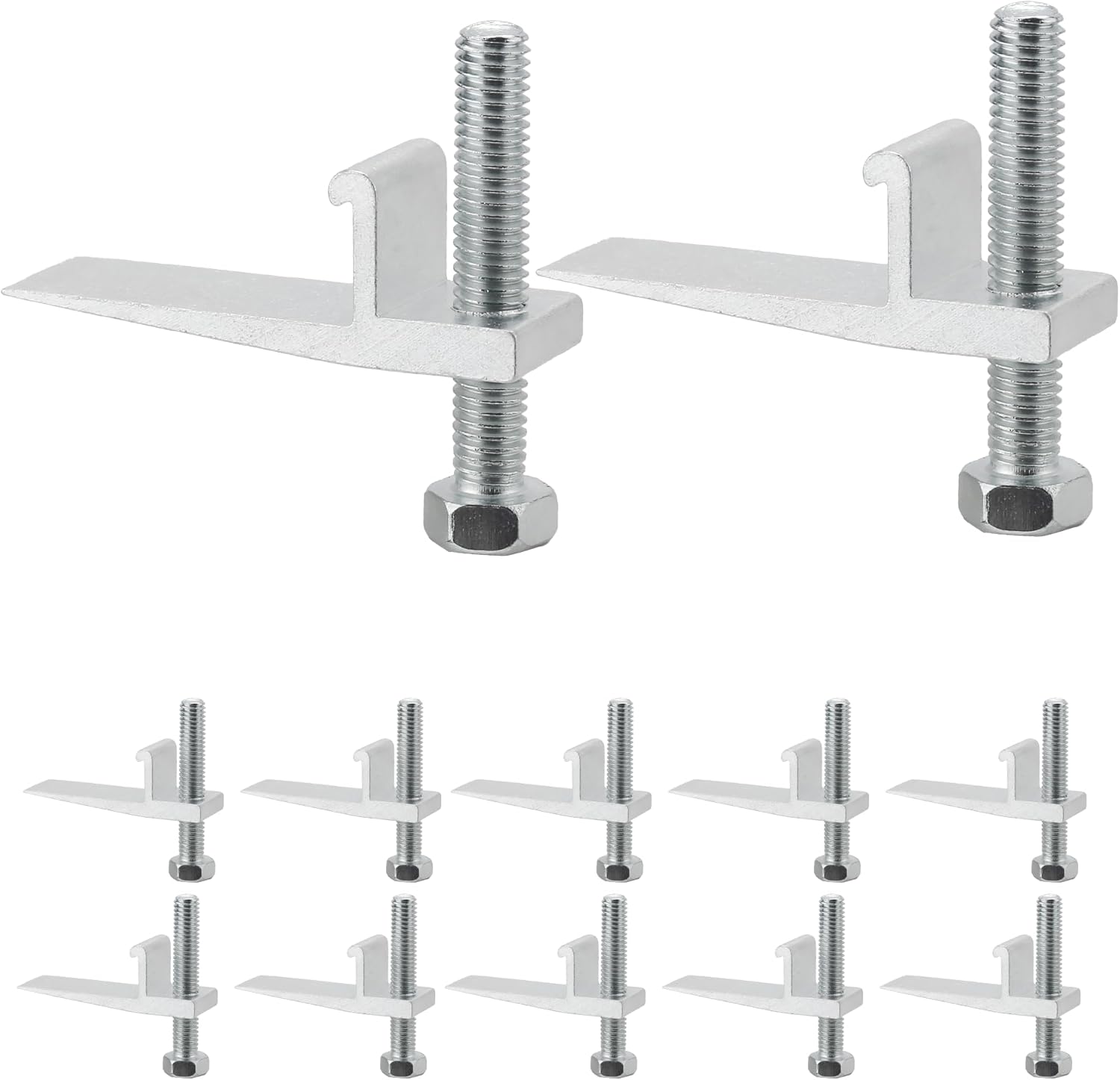 Drop in Sink Mounting Clips for J Hook Style Sink Frames, kitchen sink mounting clips 12 Pack