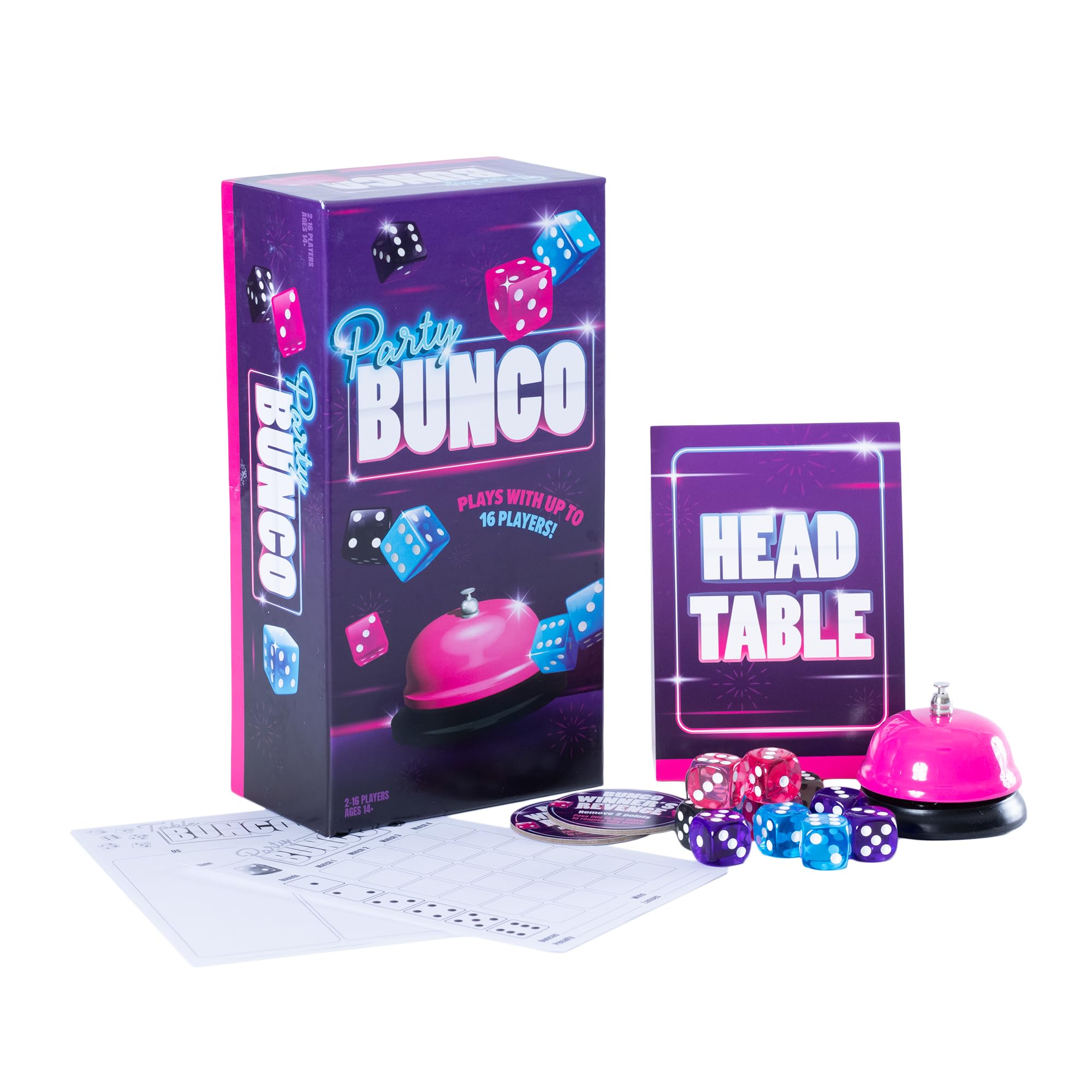 Goliath Endless Games Bunco Dice Party Game - Classic Fast-Paced Game for 2-16 Players | Ages 14+ | Includes Dice, Score Pad, and Accessories - Image 2