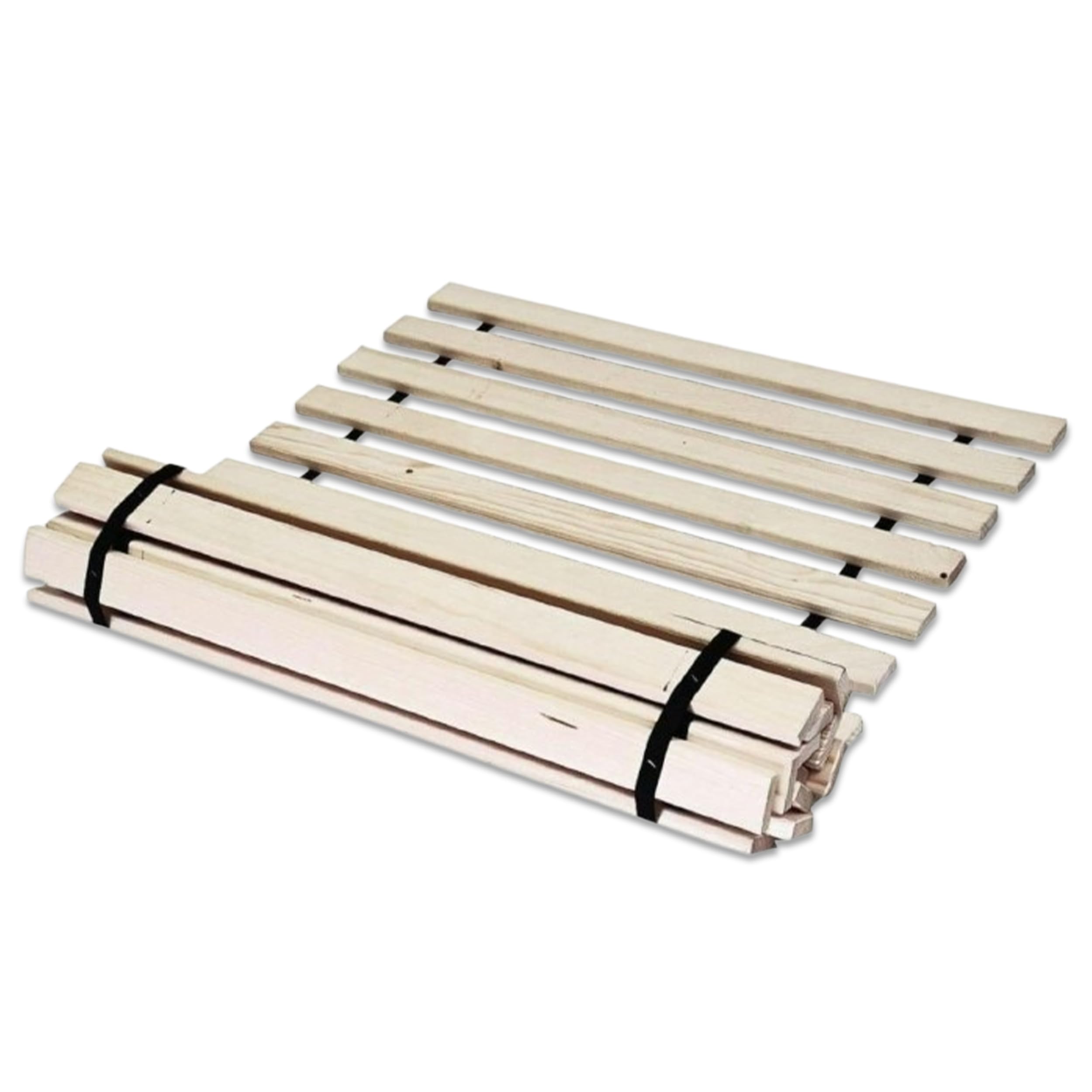 Best For You Roll somier de láminas (10,15 o 20 láminas de madera para todos los colchones – en muchos tamaños 60 x 120 cm – 160 x 200 cm