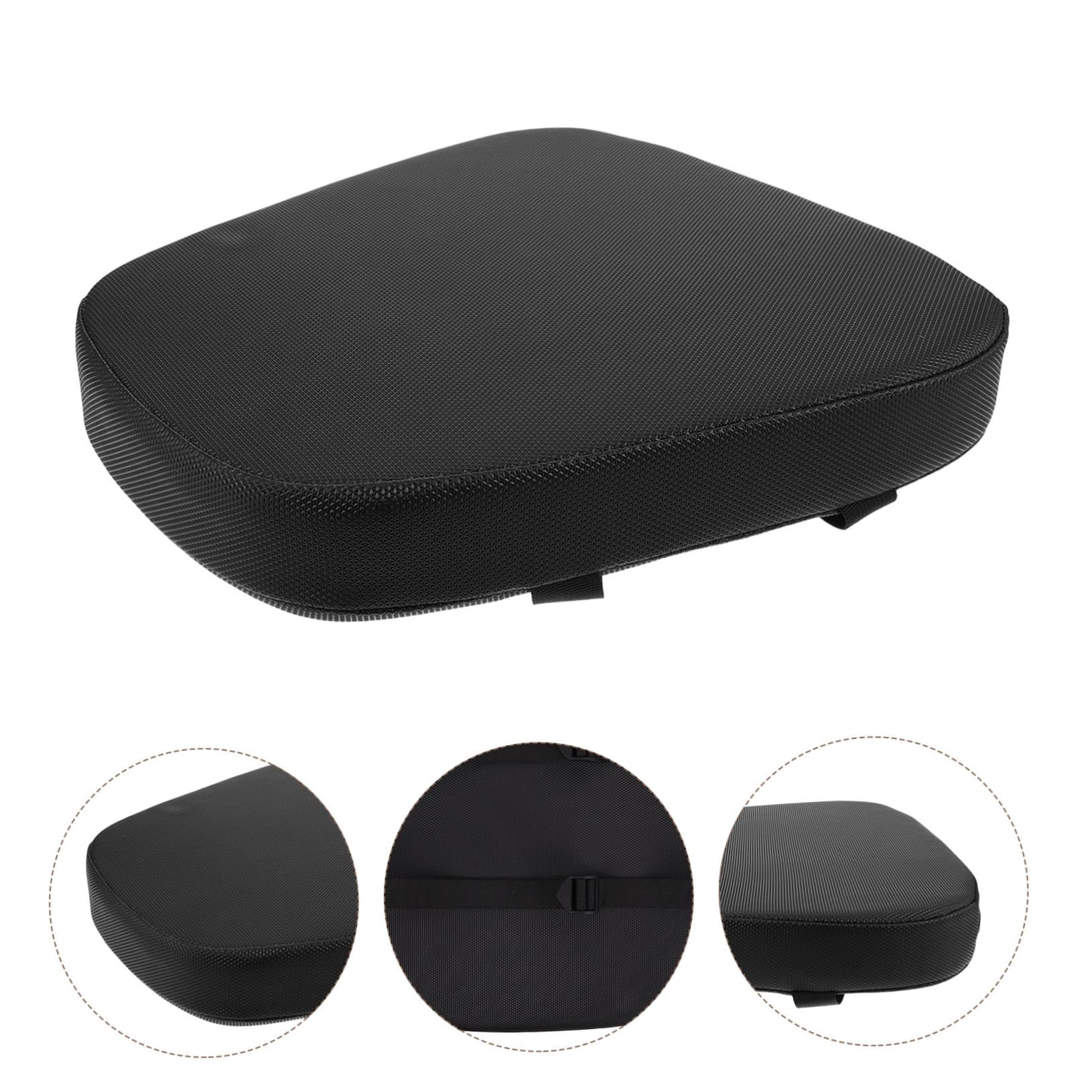 Cabilock Selle Amortissante pour Vélo Coussin Épais Anti-Vibrations Imperméable Noir Housse De Selle De Remplacement pour Trottinettes Électriques Et Vélos
