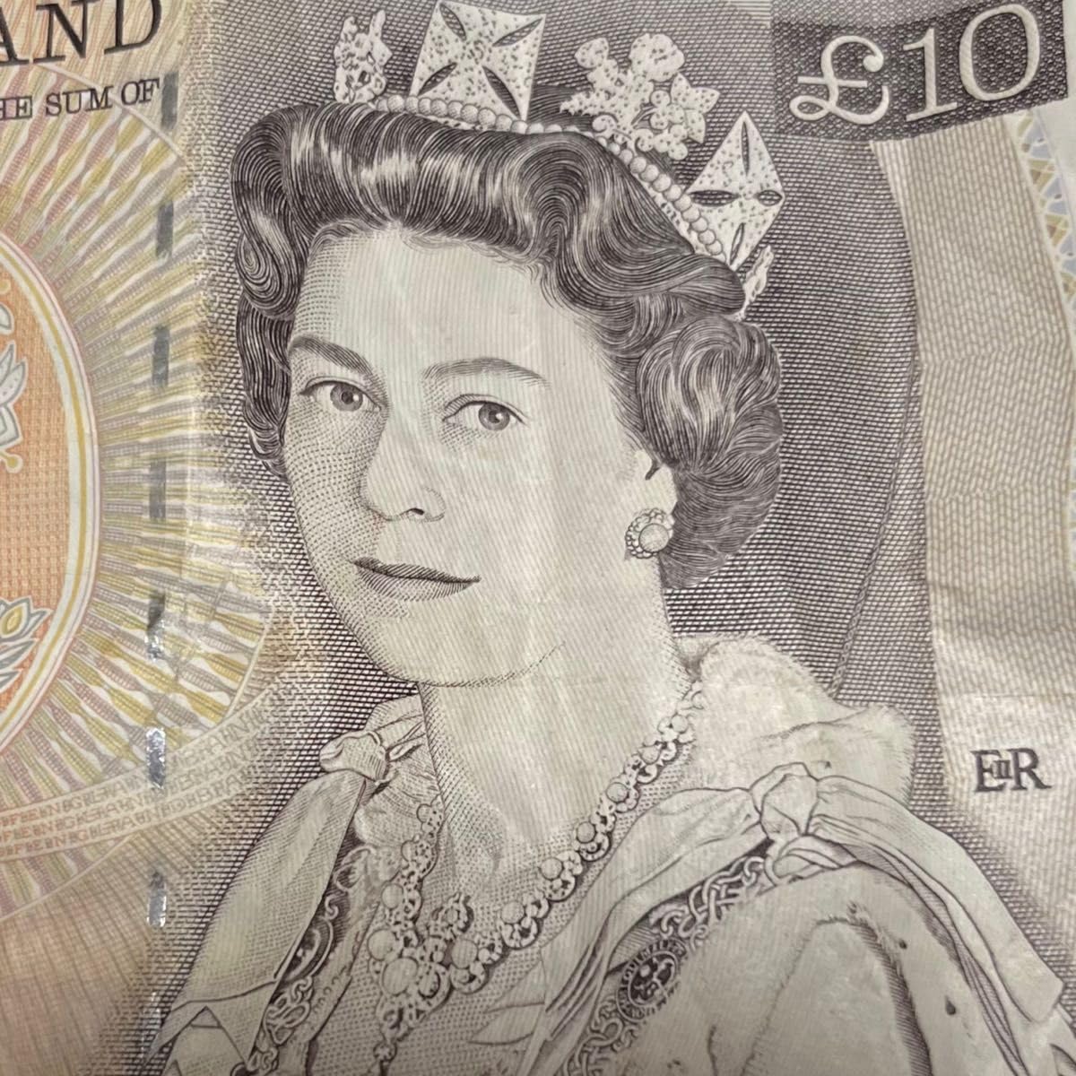 イギリス 旧紙幣（£50 £10）　旧50ポンド紙幣3枚　旧10ポンド紙幣１枚 イギリス ポンド旧紙幣 50ポンド＆10ポンド