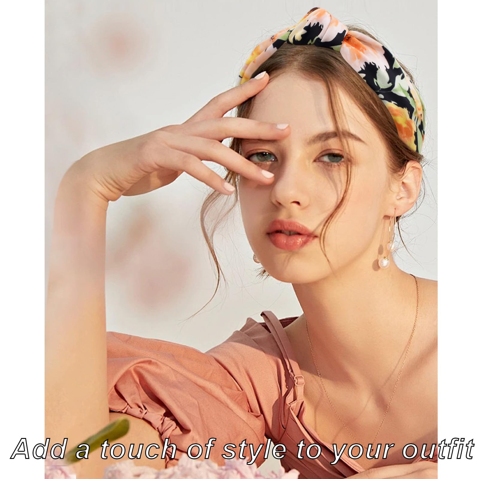 Headbands For Ladies, Wide Headbands For Women, Elastic Knotted Head Wrap, Solid Color Hair Band, Stretchy Turban Headband, Gym Sport Hair Accessories From Hltrading, $1.1 - View #7