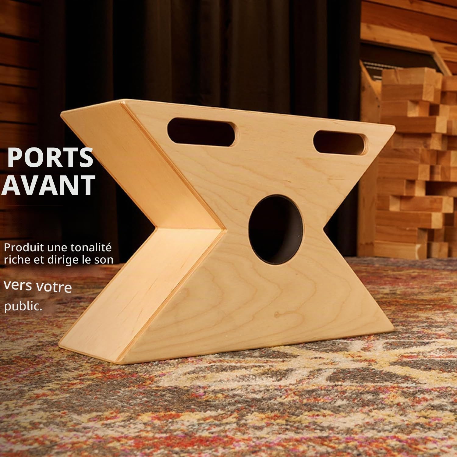 Meinl Hybrid Slap-Top Cajon, HTOPCAJ3NT - Cajon