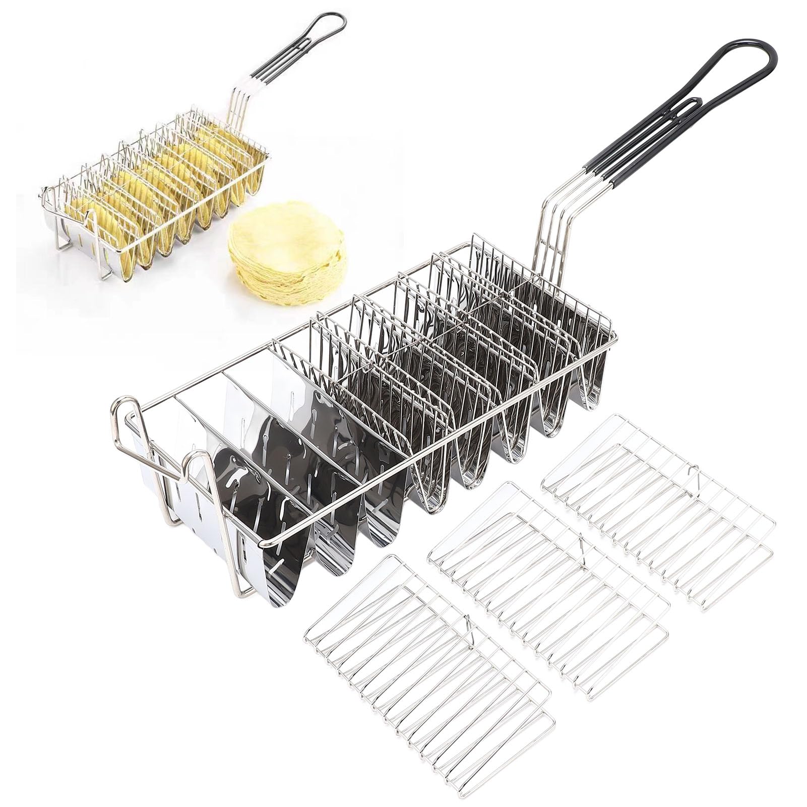 Friteuse à Tacos avec 8 Grilles pour Tacos