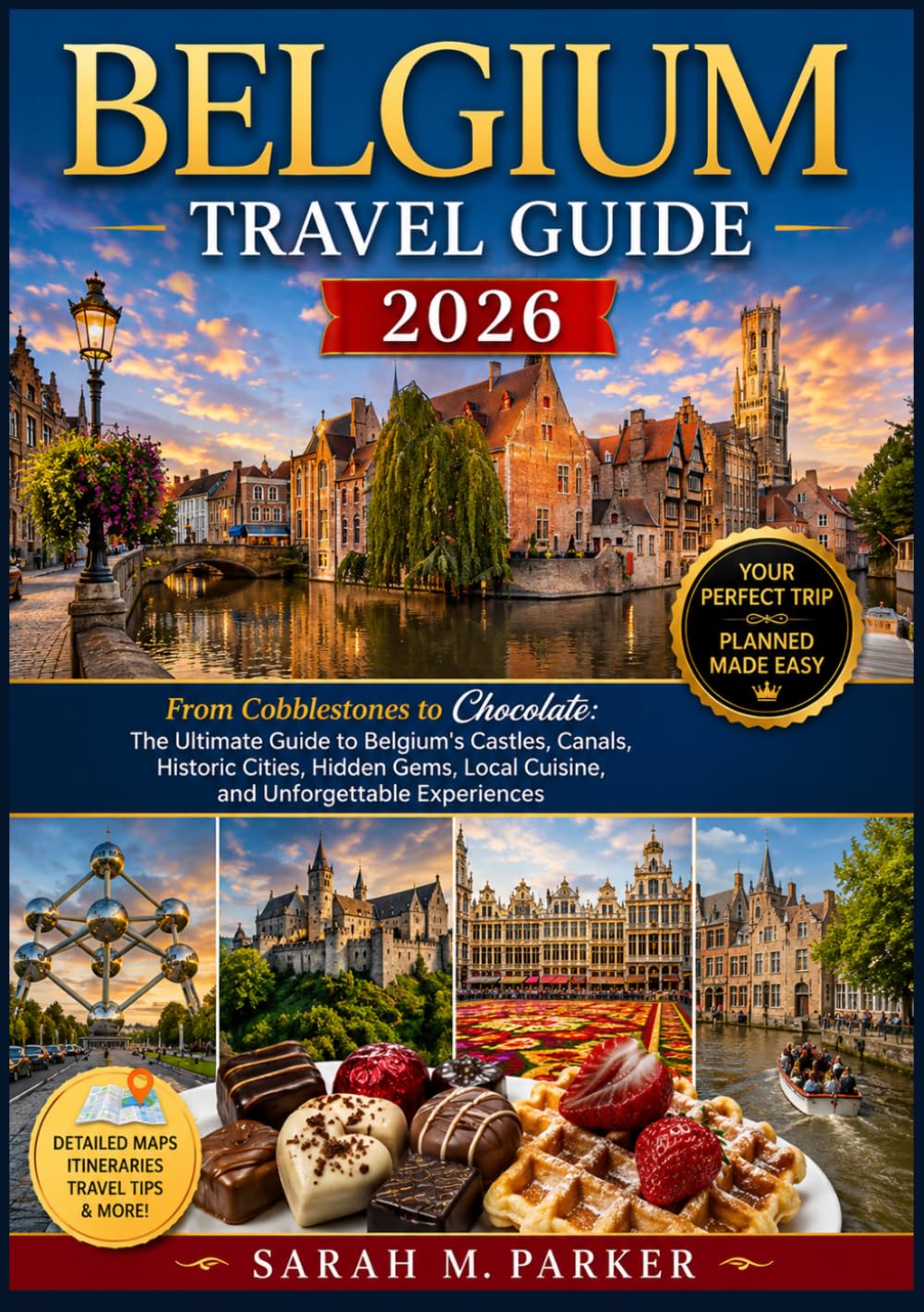 Belgium Travel Guide 2026: From Cobblestones to Chocolate: The Ultimate Guide to Belgium's Castles, Canals, Historic Cities, Hidden Gems, Local Cuisine, and Unforgettable Experiences