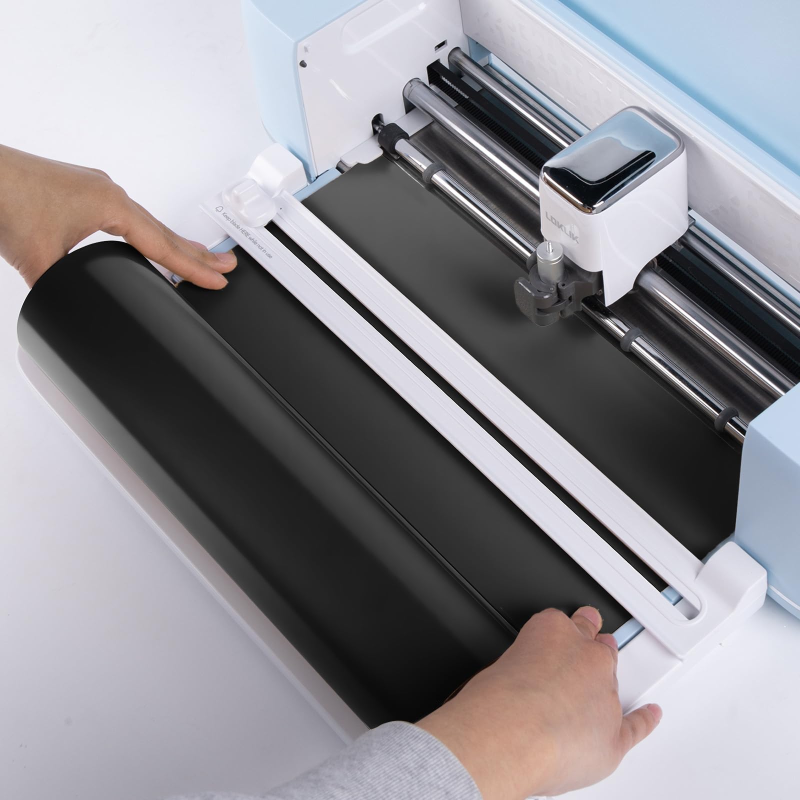 LOKLiK iCraft Rollenhalter-Kit für großformatiges, mattfreies Vinylschneiden – Erstellen Sie mühelos überdimensionale Wandkunst, Aufkleber, Banner und Schaufensterbeschilderungen