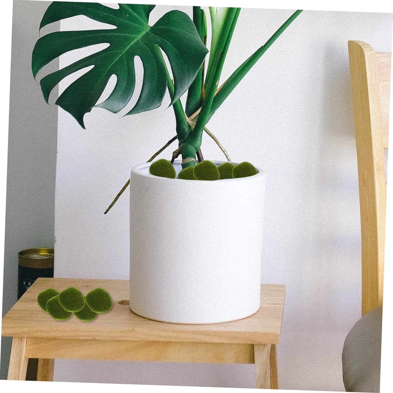 Cabilock 43 Piezas de Piedra Artificial Musgo, Adorno Decorativo de Espuma Verde para Pared de Fondo y Hogar, Estilo Creativo