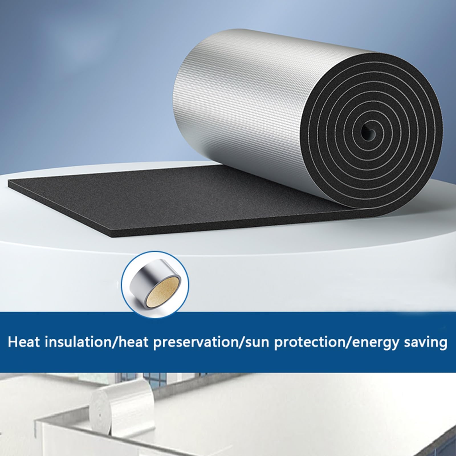 Scudo termico isolamento acustico rotolo impermeabile cotone isolante pannello riflettente termosifoni alubutyl termico termosifoni auto fonoassorbente Ignifugo smorzamento tenere caldo protezione dal