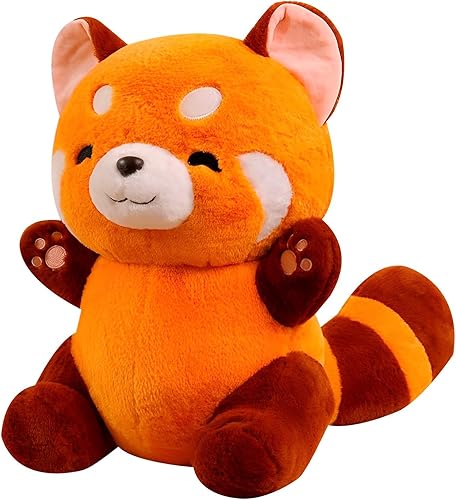 Peluche de mapache suave, juguete de peluche de mapache gigante, adorable regalo de mapache de peluche para niños (9 pulgadas0.5 libras)