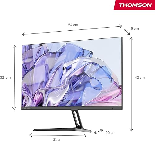 Thomson M24FB2Y14 24" FHD Monitor — šoninis vaizdas