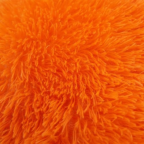 Vista 42 de MOOWOO Almohada de corazón esponjosa, almohada de piel sintética, felpa sherpa, cojín suave y bonito, día de San Valentín, día de Acción de Gracias