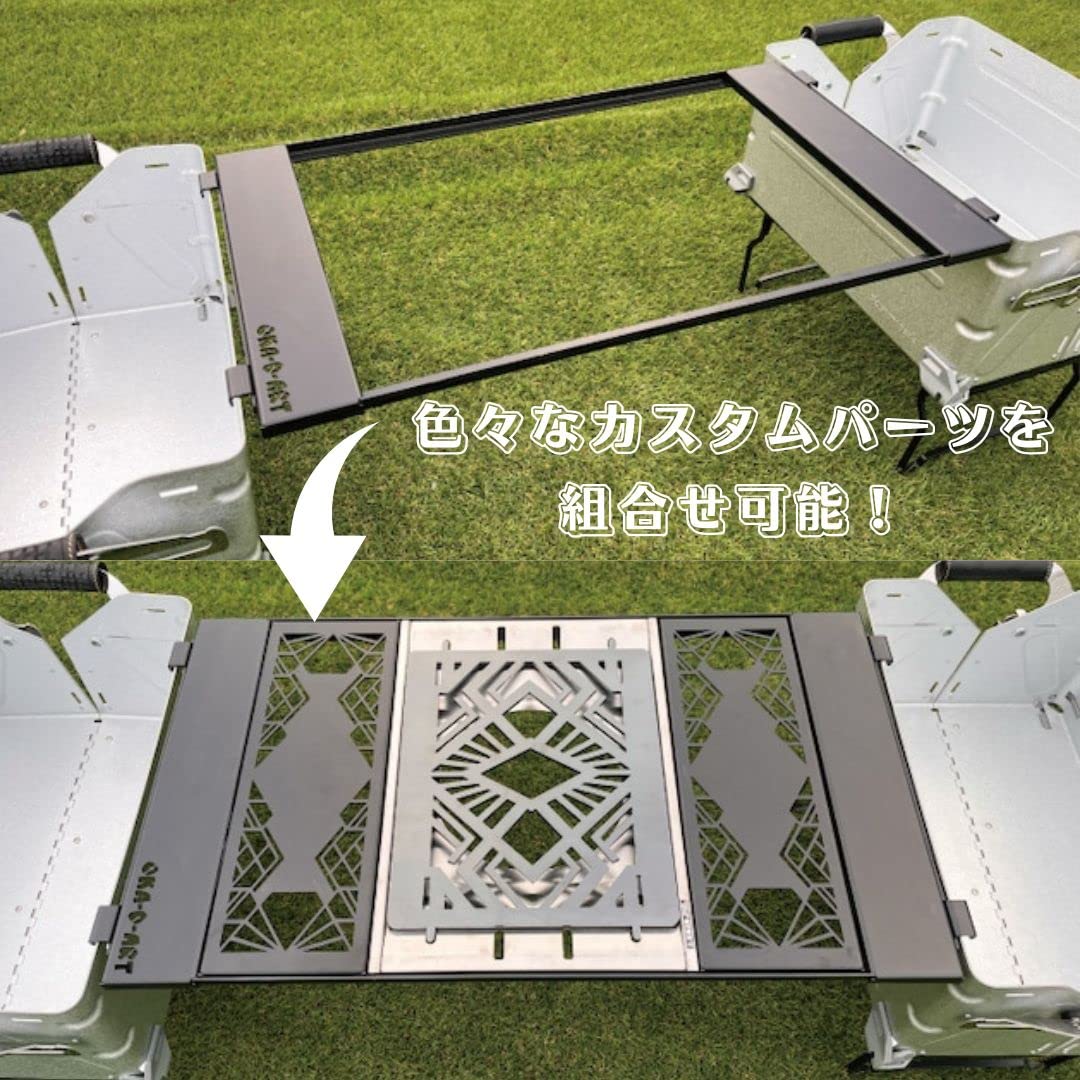 Amazon.co.jp: oka-d-art アイアンブリッジテーブル 枠のみ単品