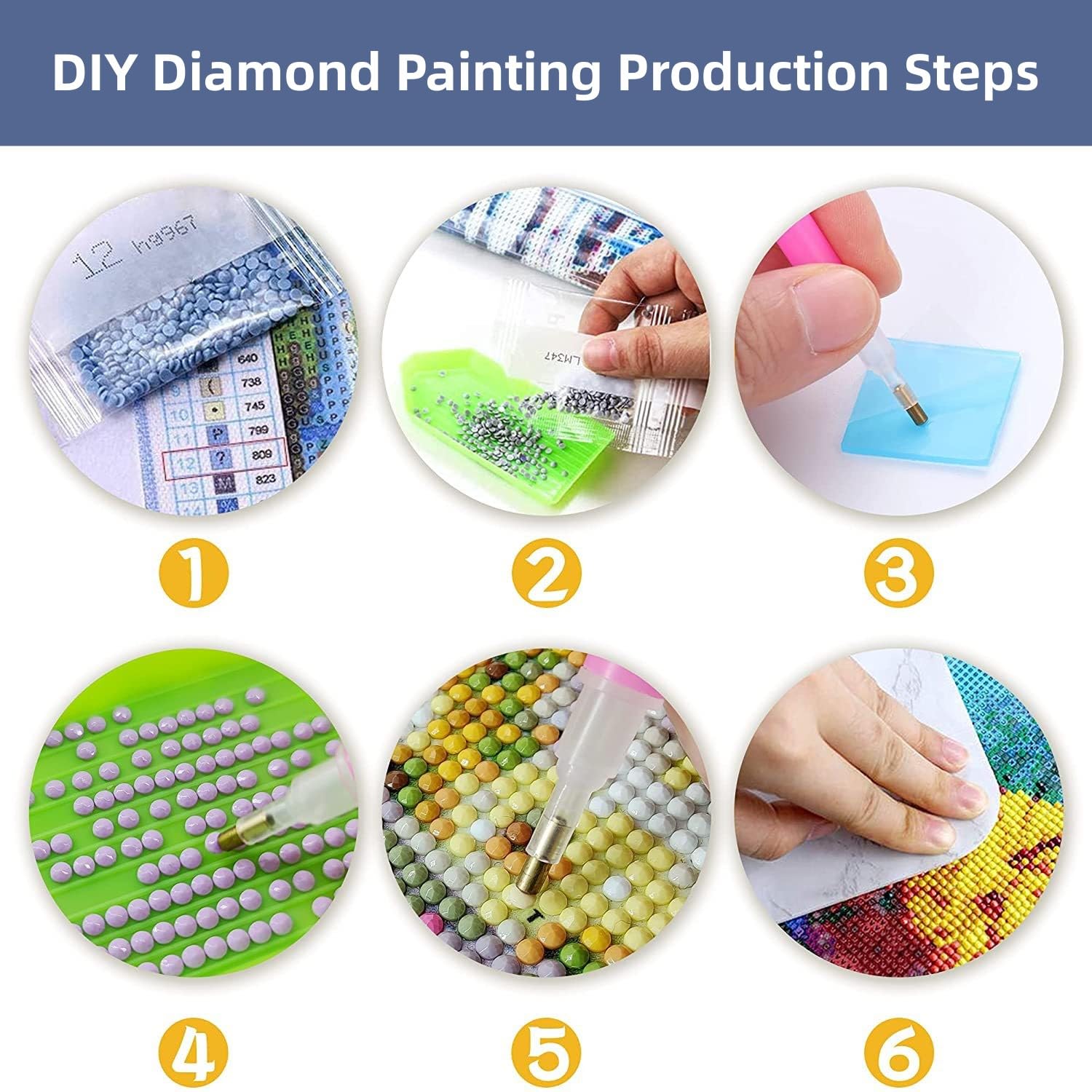 Diamond Painting Tour crépusculaire, Grand Format Broderie Diamant kit Complet 100x50cm DIY 5D Point de Croix Cristal Painting Artisanat, Loisirs Créatifs Adultes Art Set, pour Maison Décor H-371