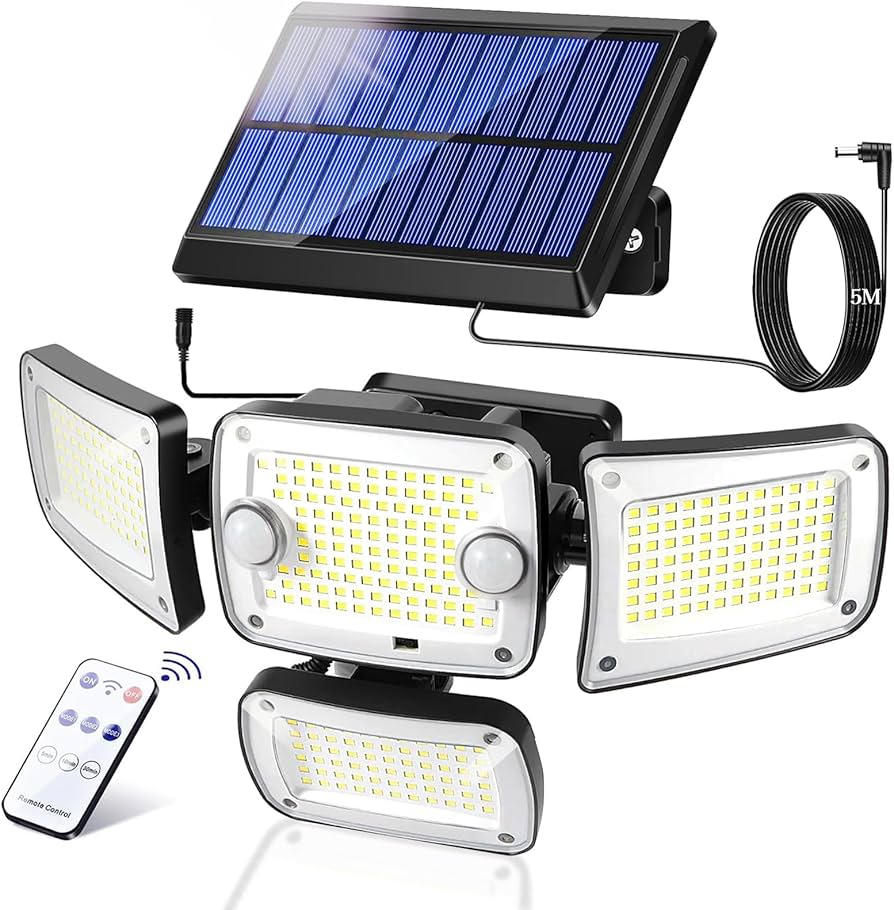 Amazon.co.jp : センサーライト 屋外 ソーラーライト 分離型 【3000mAh