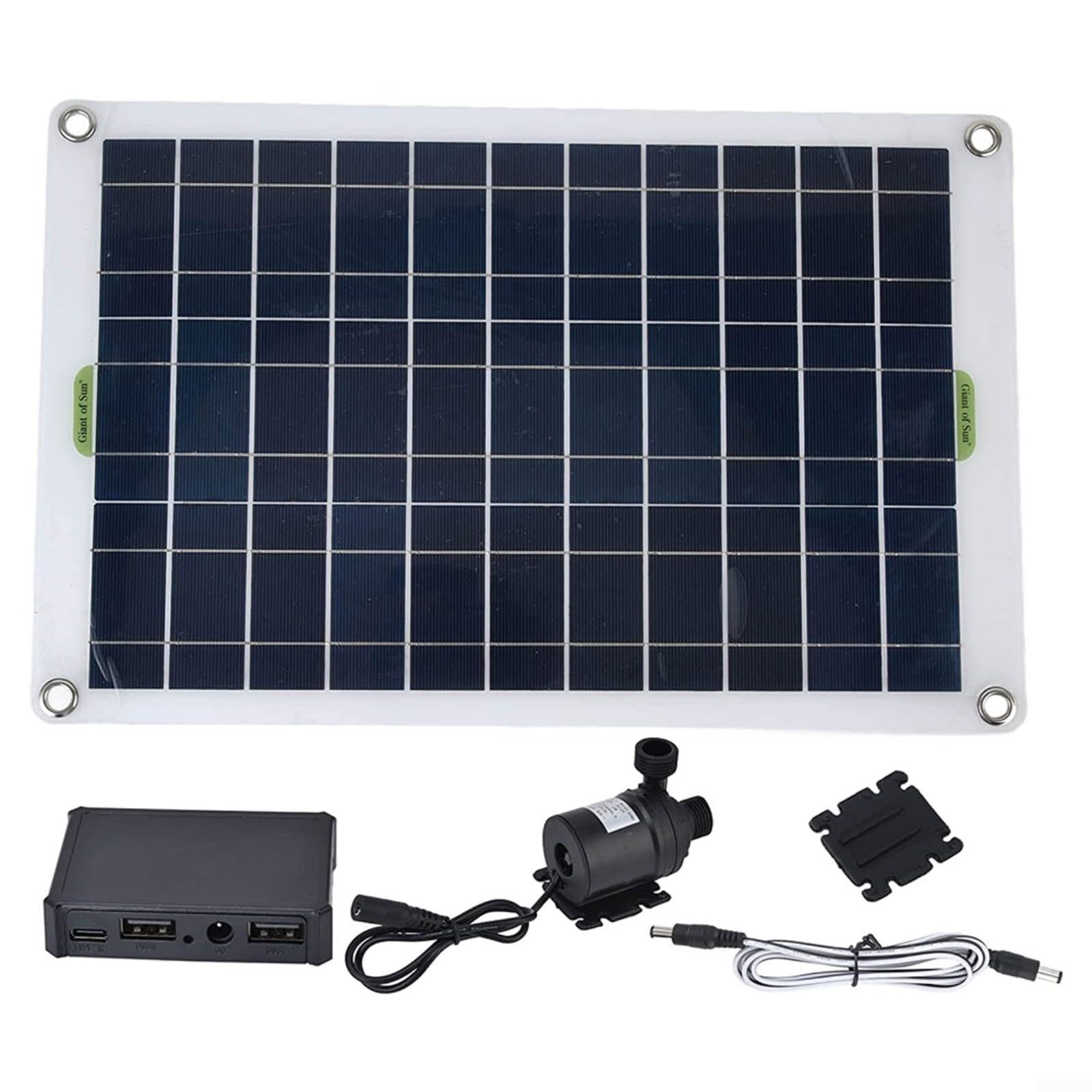 Pompa da giardino a energia solare 50W DC 12V Pool Fountain System con portata del pannello 800L/H