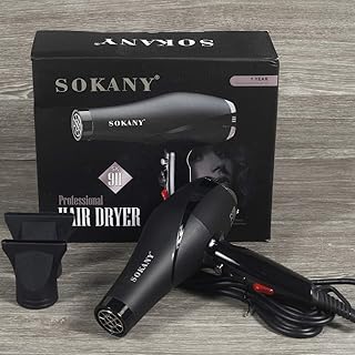Sokany SK-911 2400W Hair Dryer, Black