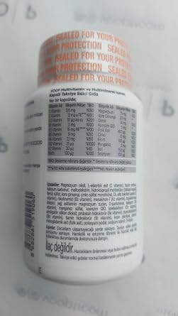 VOOP Multivitamin & Mineral 30 Kapsül | 11 Vitamin, 9 Mineral | Takviye Edici Gıda
