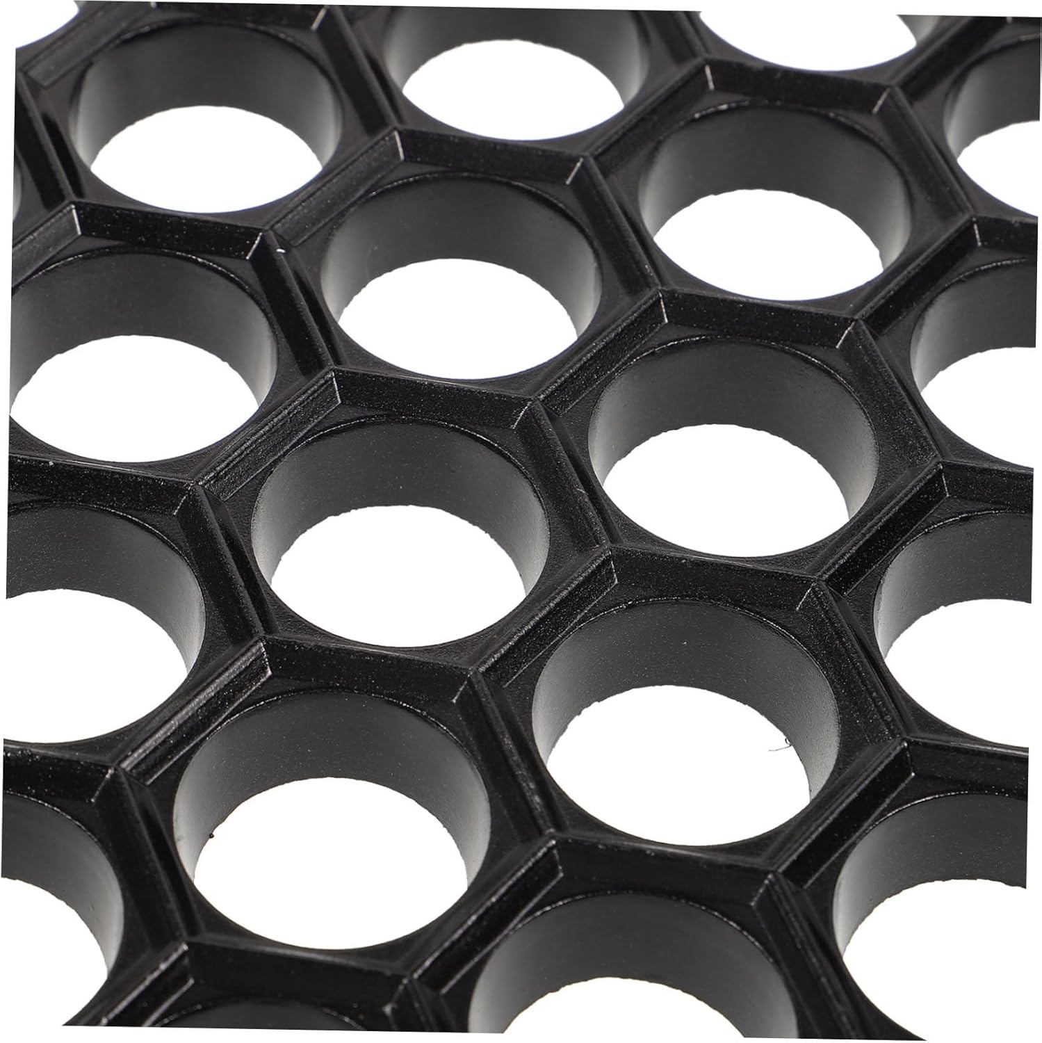 Healifty 37Holes Jiaozi Maker Zinc Alloy Dumpling Mold for Efficient Home Cooking Black Kitchen Accessory for Making Dumplings Simultaneously and Space Saving Design