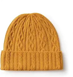 Downholme Chapéu feminino 100% caxemira