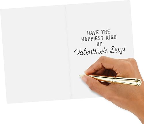 Miniatura 6 de Hallmark Tarjetas de San Valentín para la escuela de los niños, sé feliz (8 aulas de San Valentín con sobres)