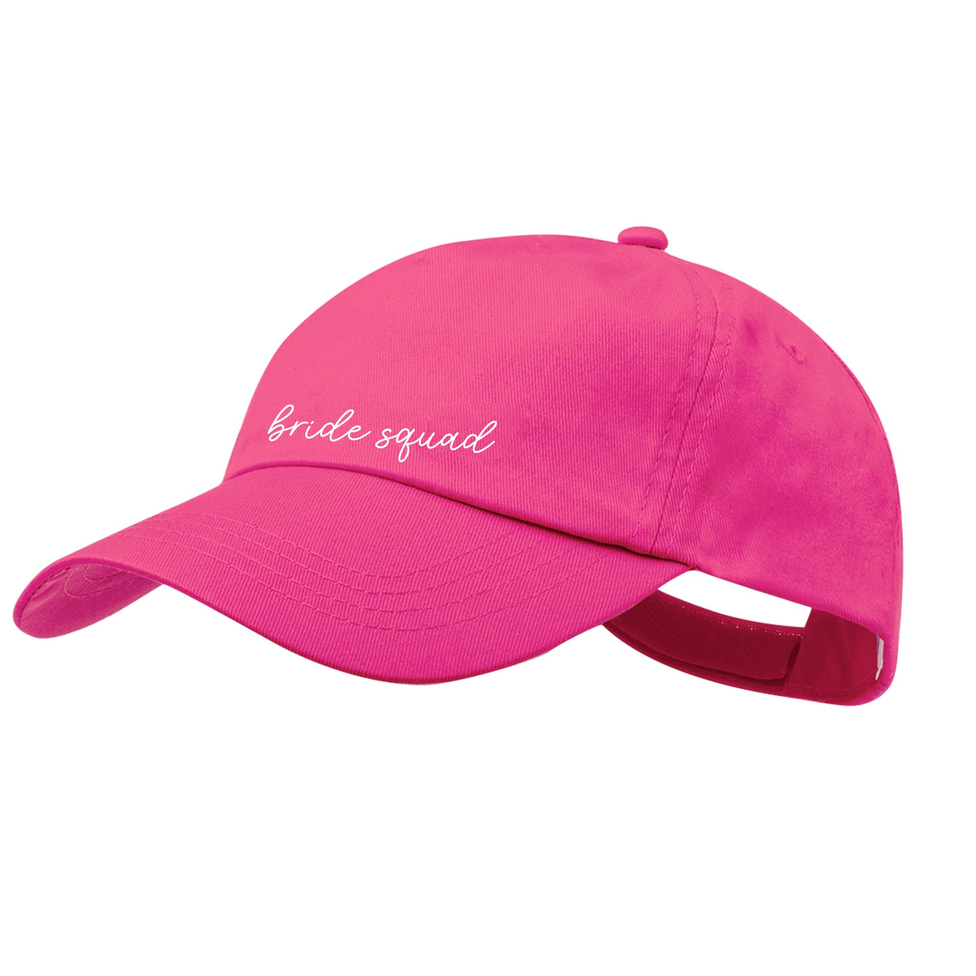 EBuyGB Womens Bride Squad Cap, Pink - Bride Squad, One Size-M UK