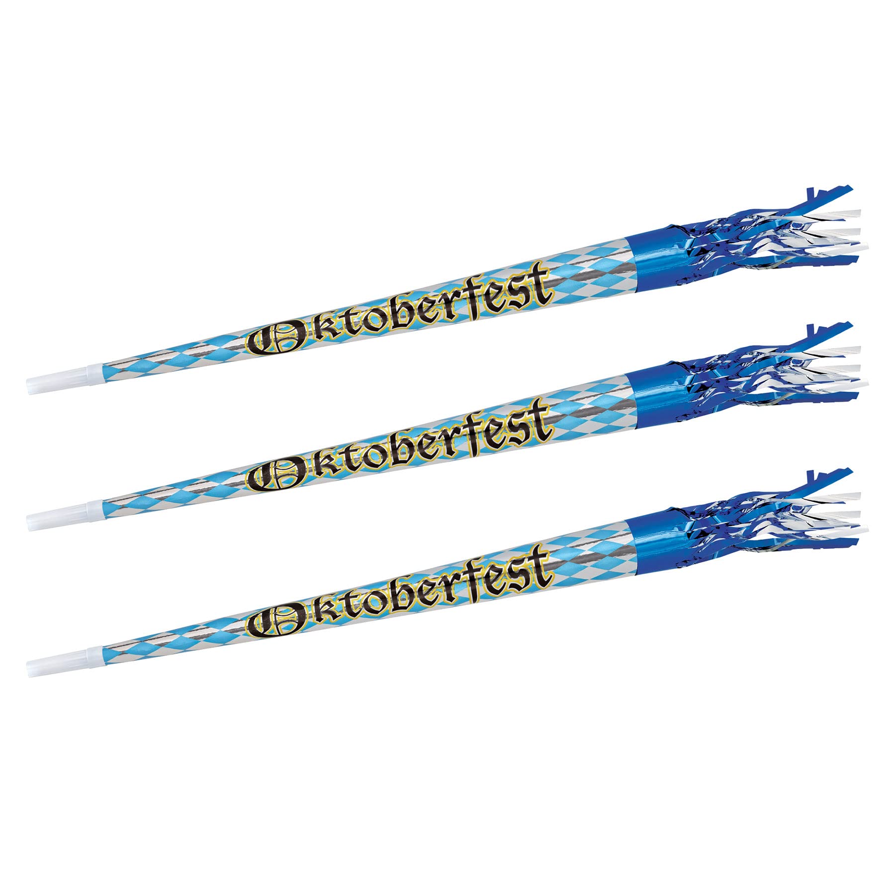 Trompettes de l'Oktoberfest Beistle de 25 cm pour réussir votre décoration de salle