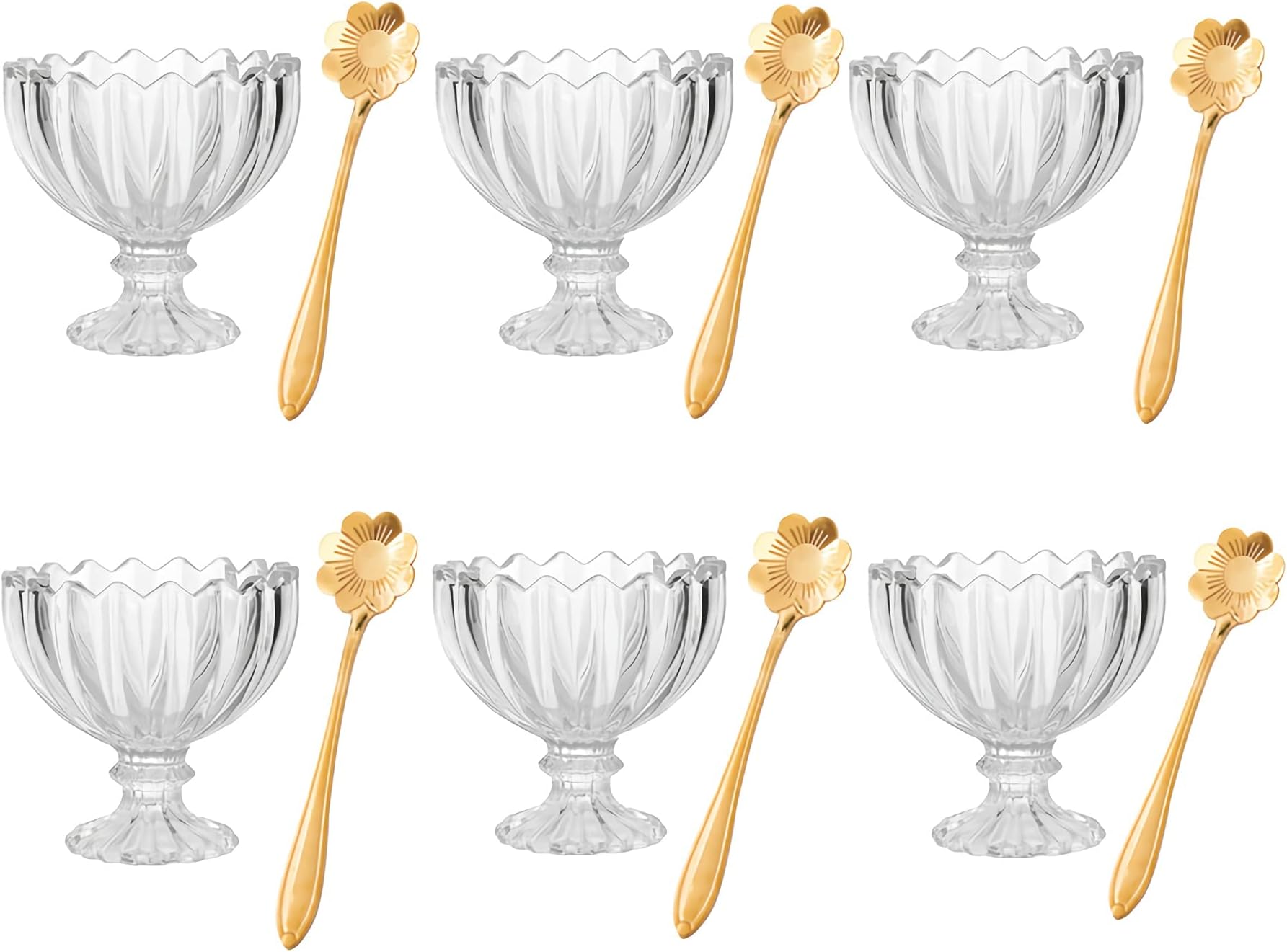 Duralex Gigogne Clear Cup 22cl 6pc Set