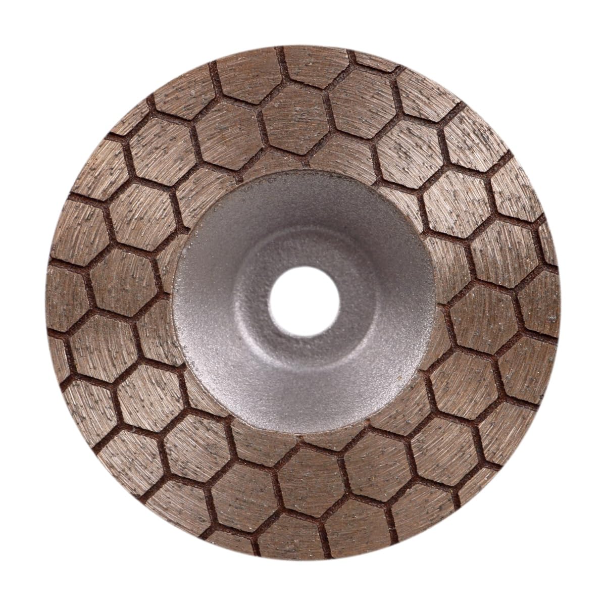 Distar NECTAR Disco abrasivo de diamante de 45 mm, grano 100, para cerámica, gres porcelánico y porcelana, accesorios para amoladora angular, lijado preciso de azulejos sin roturas