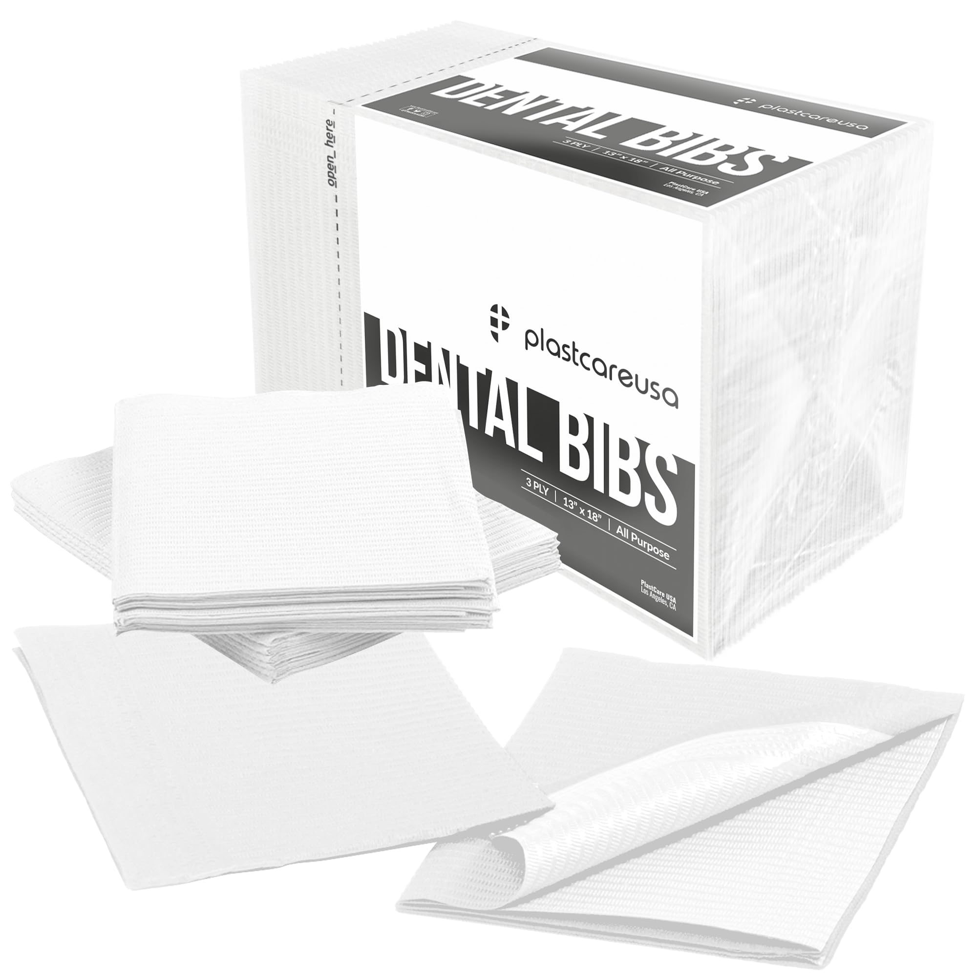 Disposable Dental Bibs - Waterproof Protection -10