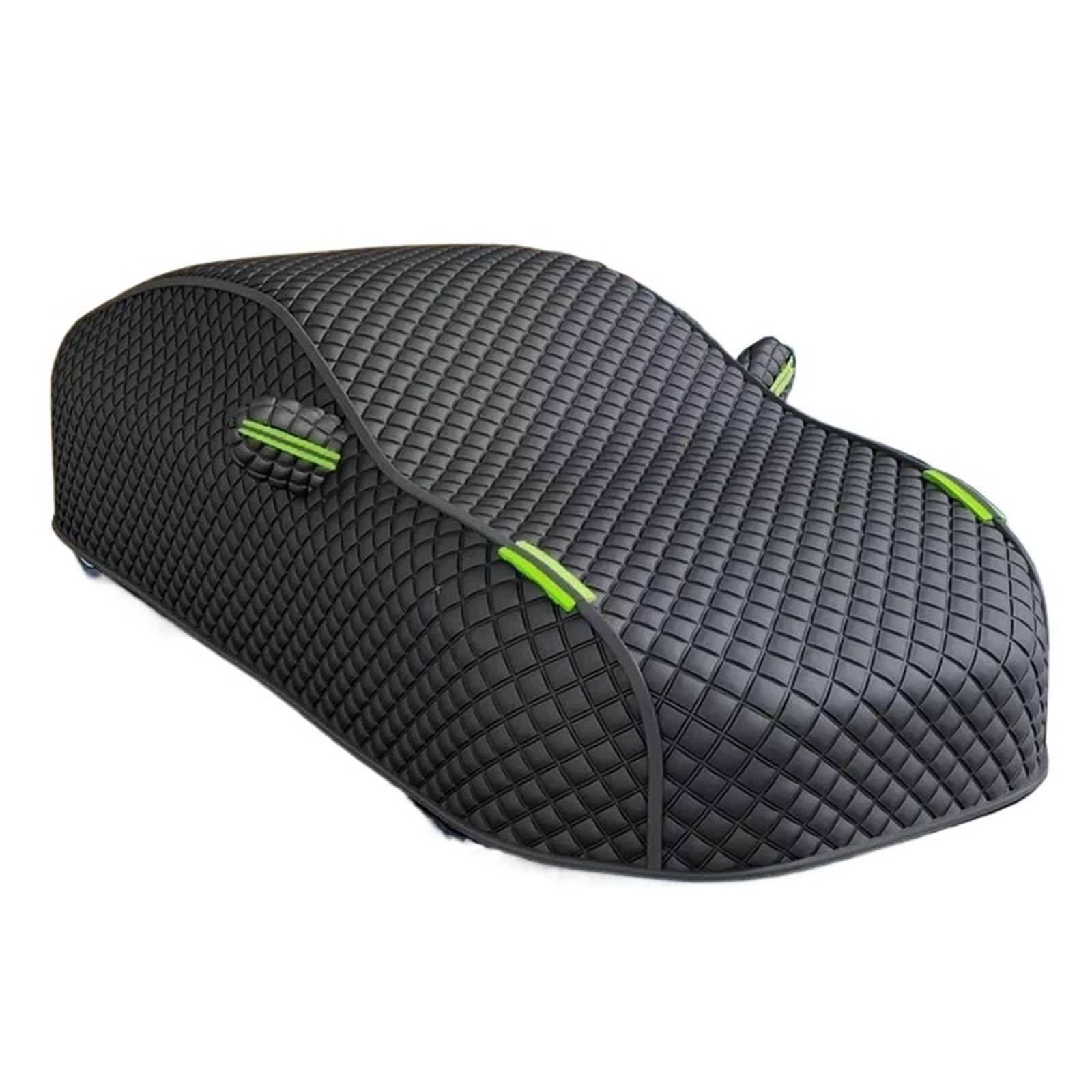 Telo Antighiaccio Teli Protettivi Integrali per Esterni Auto Antineve E Antigrandine Universali per SUV Berline Prodotti per l'inverno(Black,YXXL)