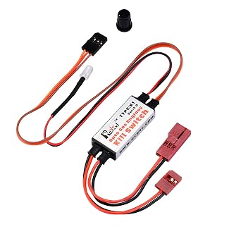 DLE Engine Kill Switch Shipped in US,ZYHOBBY RC Opto Kill Switch with Futaba Plug DLA DLE DA Ignition Cut Off