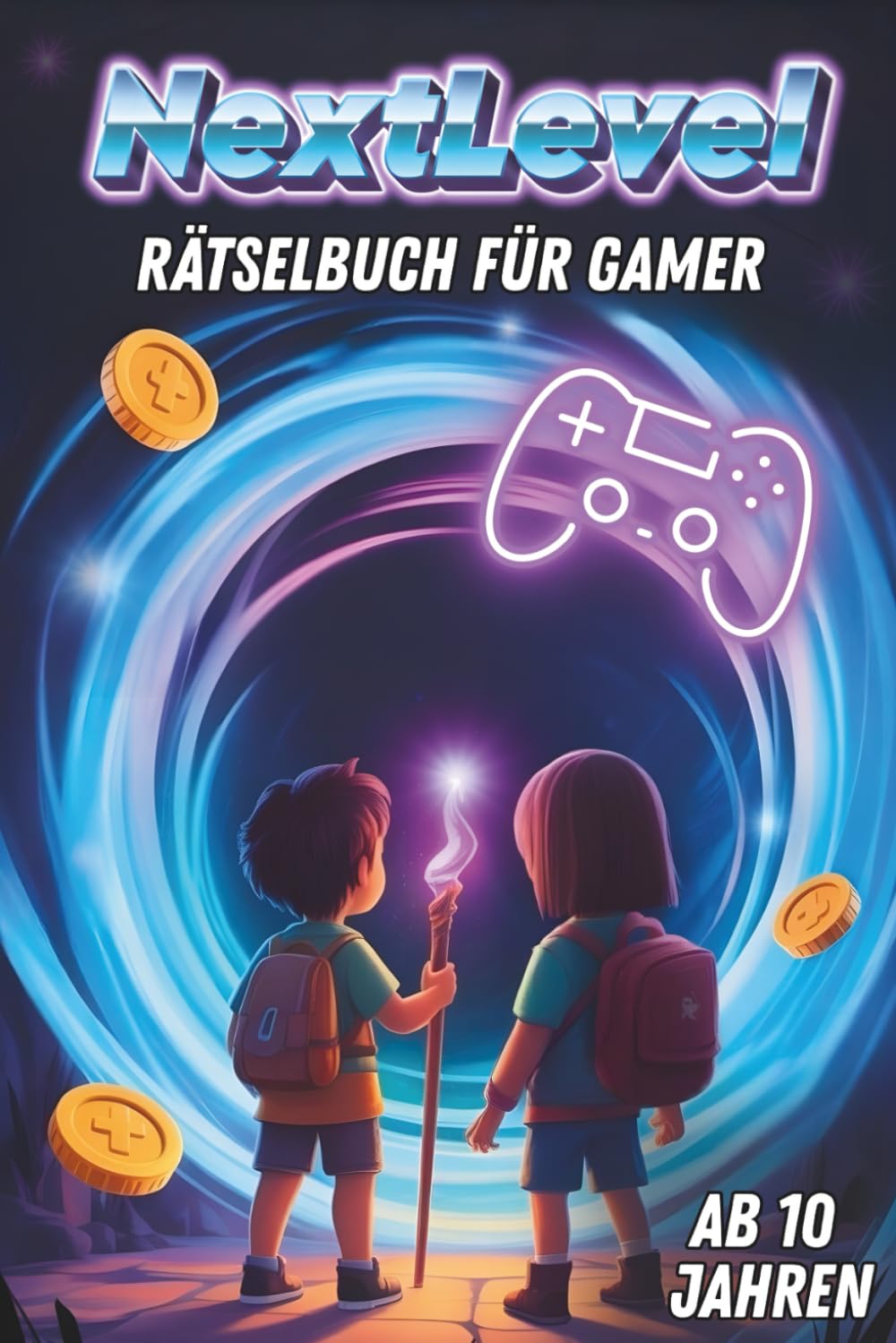 NextLevel: Rätselbuch für Gamer ab 10 Jahre - Beliebtes Geschenk für Kinder
