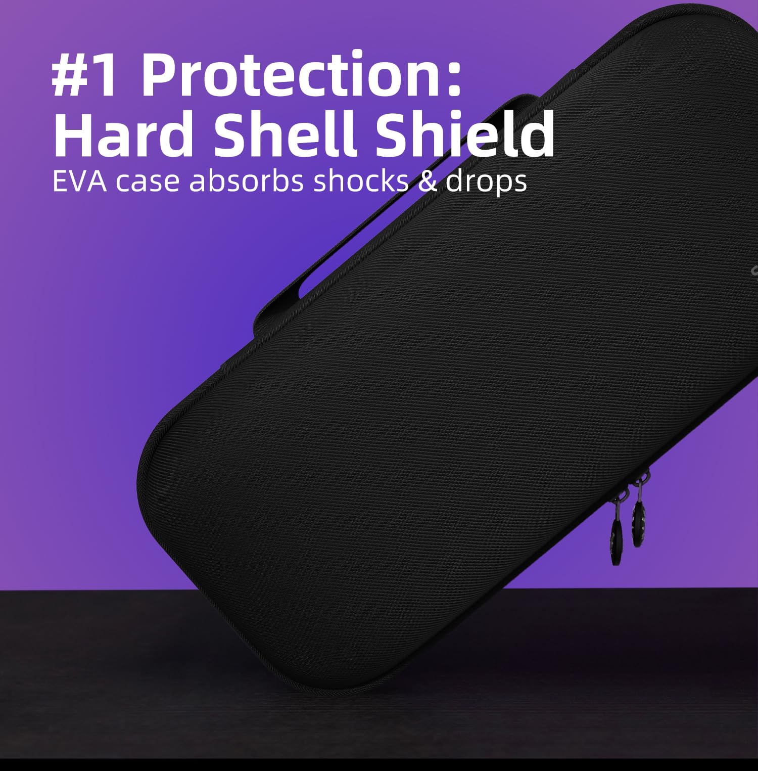 SAVAGE RAVEN by Skull & Co. Maxcarry Case for Nintendo Switch 2: Portable Hard Shell Protective Travel Carrying Case with Storage for NeoGrip and StandGrip, GripCase & Accessories (Black)